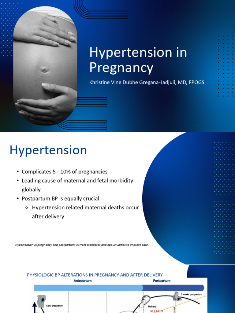 Hypertension in Pregnancy | PDF | Hypertension | Cardiovascular System