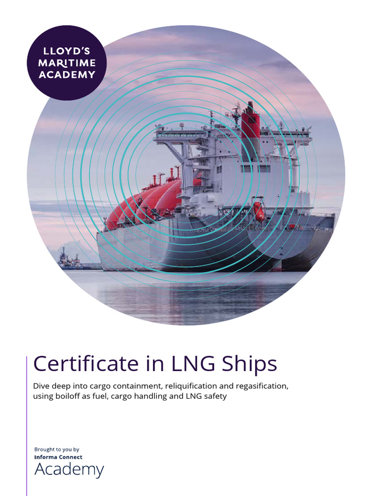 LNG Ships Certification Course Overview | PDF | Liquefied Natural Gas