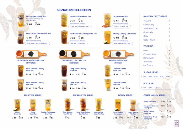 New Menu Design - A3 | PDF