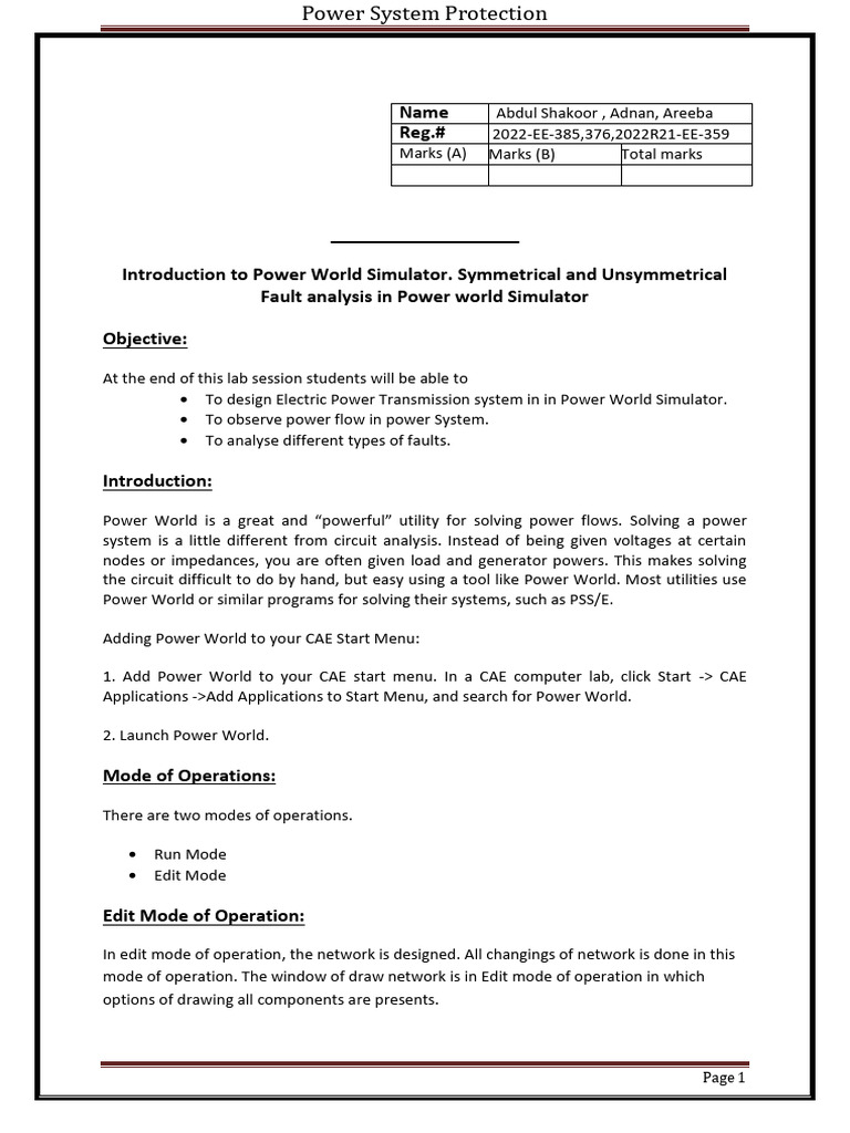 Power System Fault Analysis Guide | PDF | Electronic Engineering ...