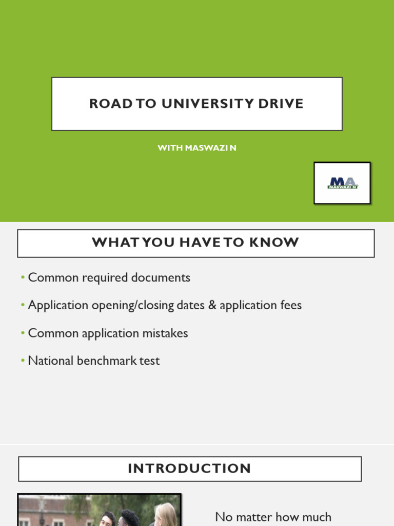 University Application Guide 2025 | PDF