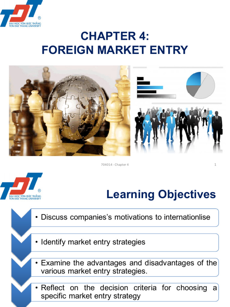 Chapter 4 - Foreign Market Entry | PDF | License | Franchising