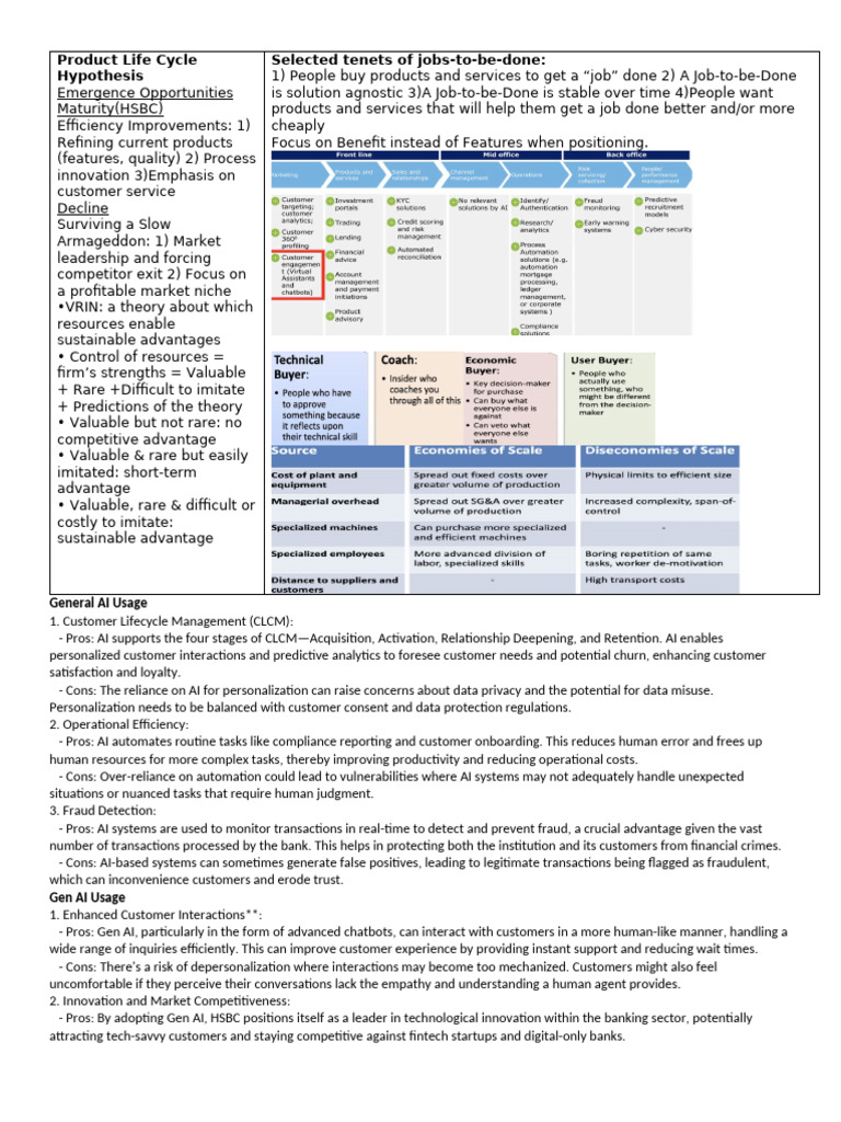 Strategic Management Cheat Sheet GPT | PDF | Analytics | Artificial ...