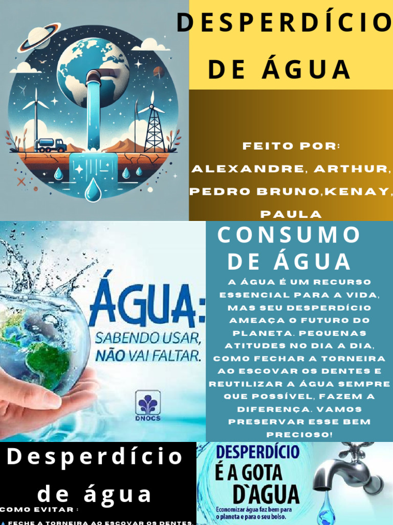 Como Evitar o Desperdício de Água | PDF