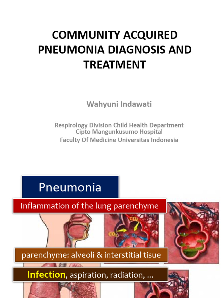 Community-Acquired Pneumonia Guide | PDF | Pneumonia | Respiratory System