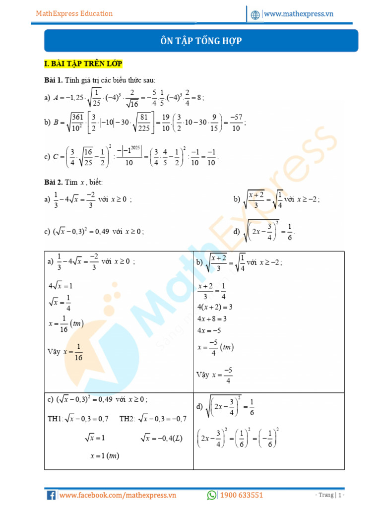 7.2d-Ndbh-buổi 15 Ôn Tập Tổng Hợp | PDF