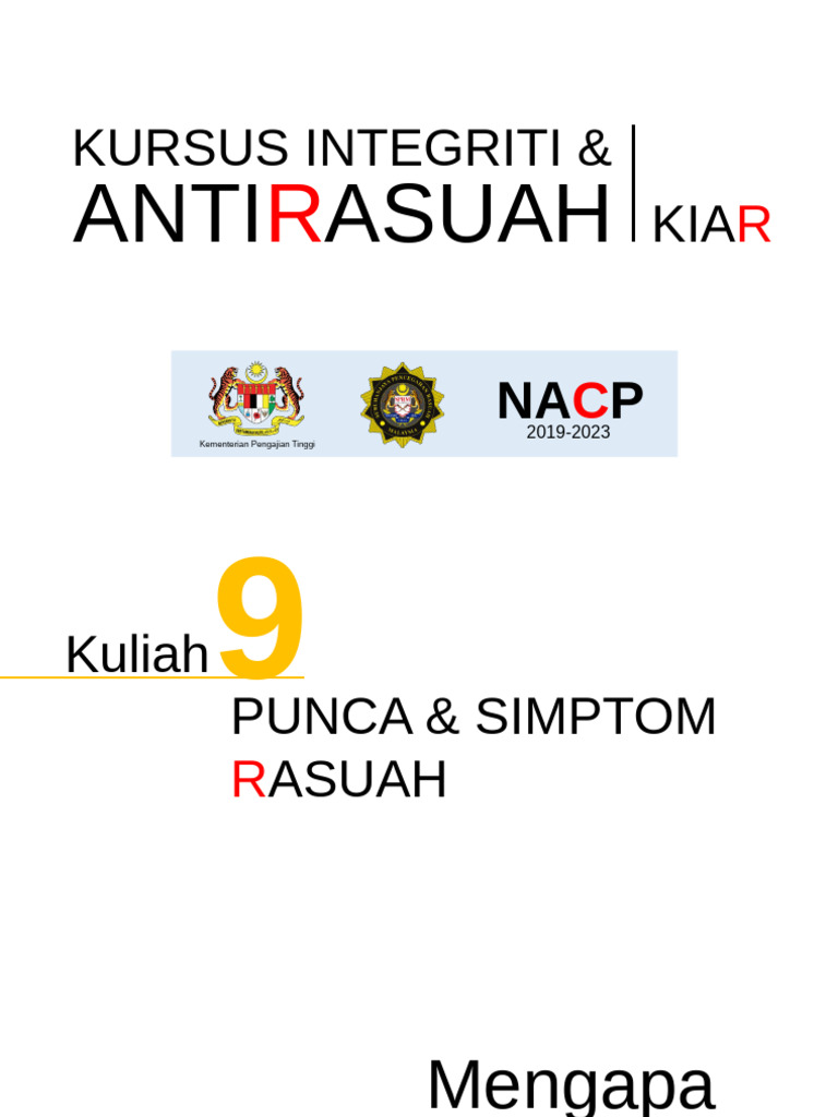 Kuliah 9 Punca Dan Simtom | PDF