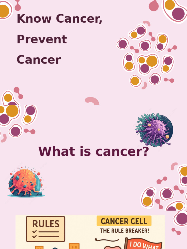 Understanding Cancer and Prevention | PDF