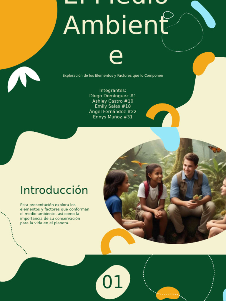El Medio Ambiente | PDF | Ecología | Entorno natural