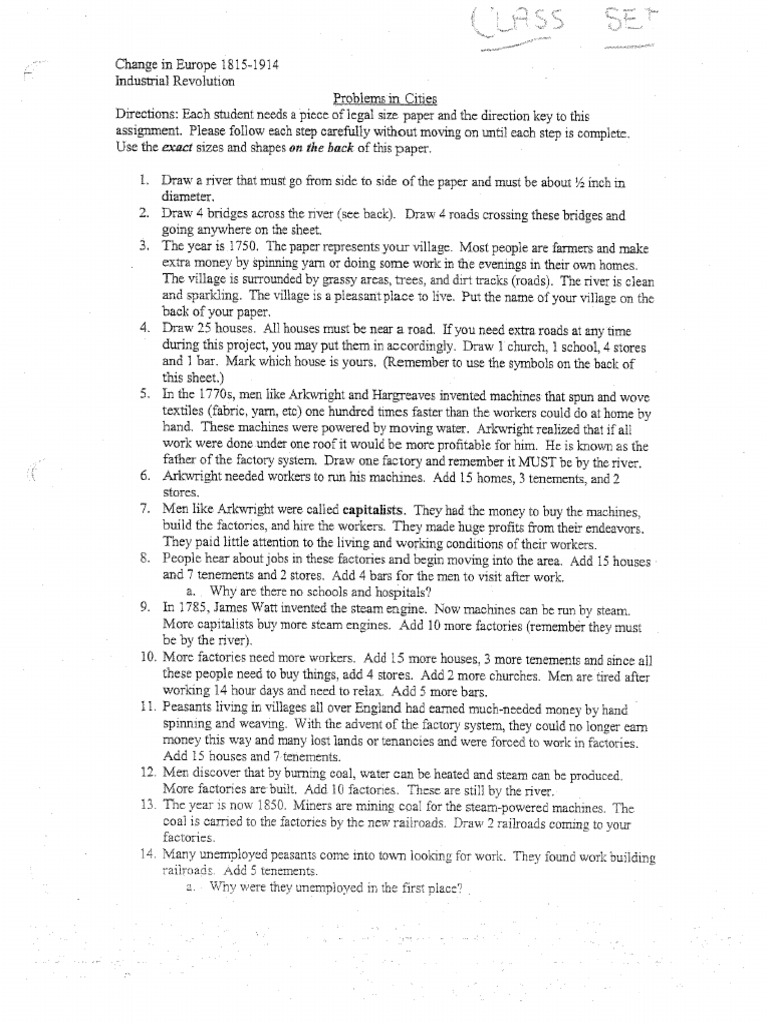 (Template) Building A City | PDF