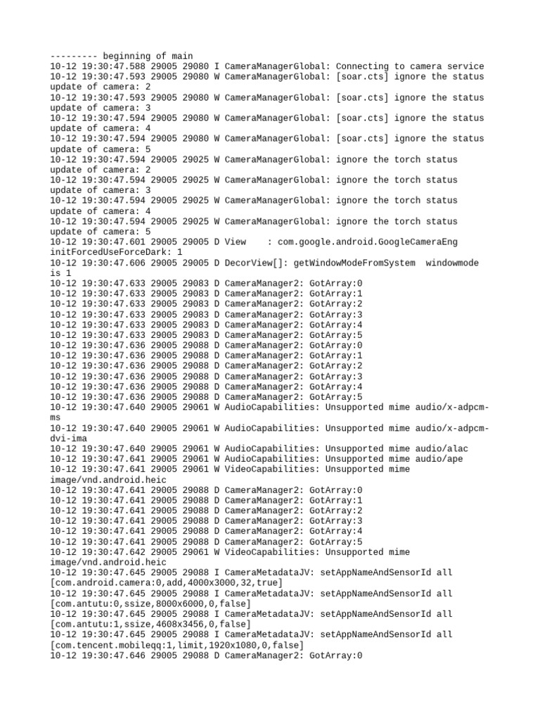 Log Cat 1760272247520 | PDF | Computer Programming | Software