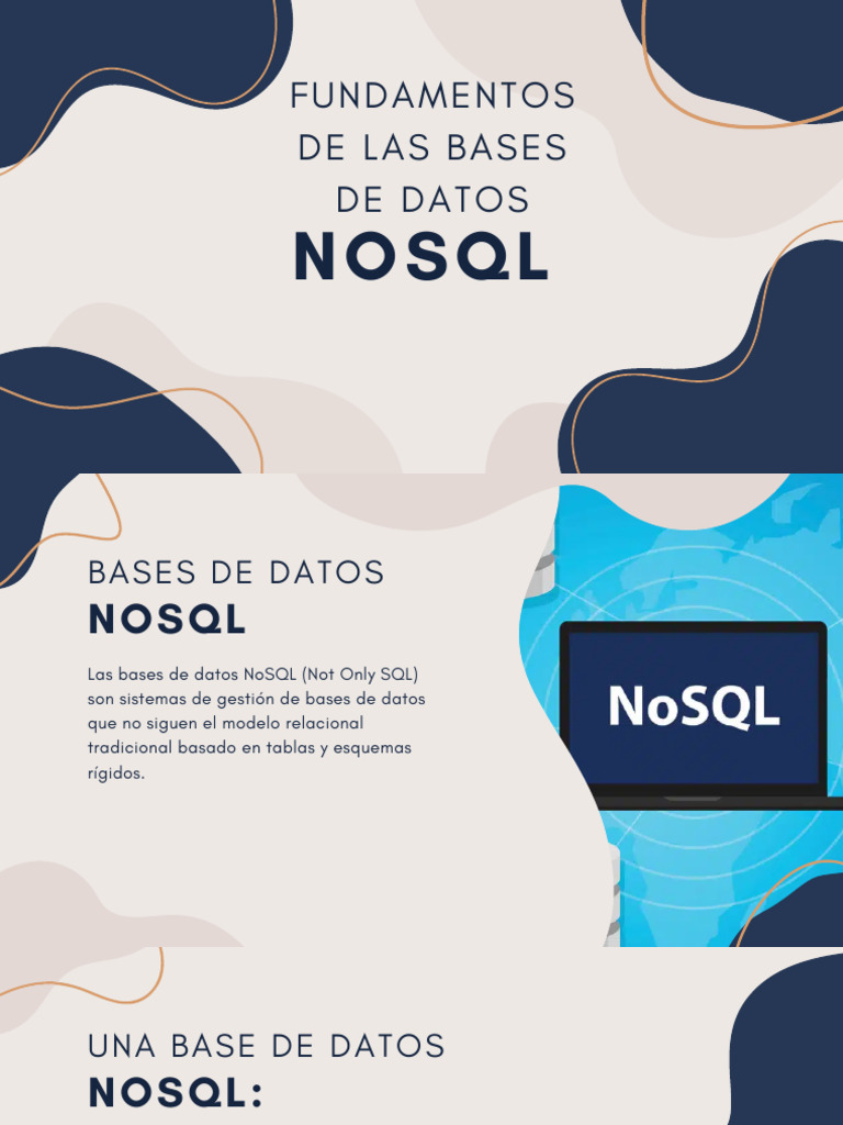 Fundamentos de Bases de Datos NoSQL | PDF | No Sql | Bases de datos