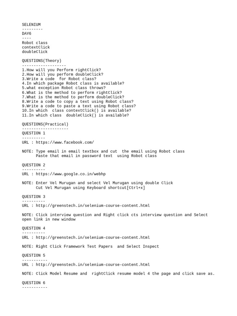 Selenium Day6 | PDF