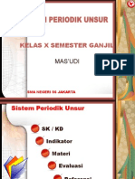 Sistem Periodik Unsur X (MASUDI)