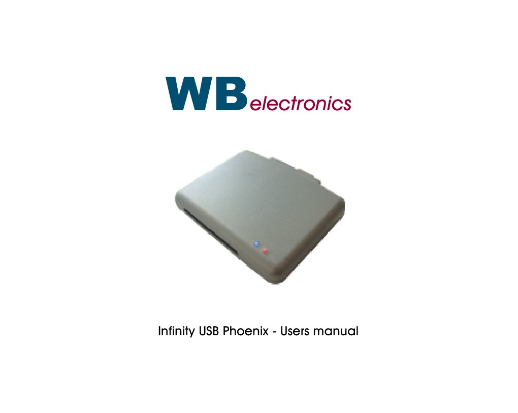 Infinity Usb Phoenix | Device Driver | Usb