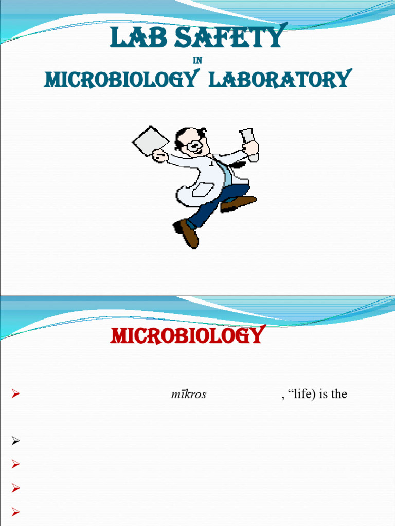 Microbiology Lab Safety Guidelines | PDF | Staining
