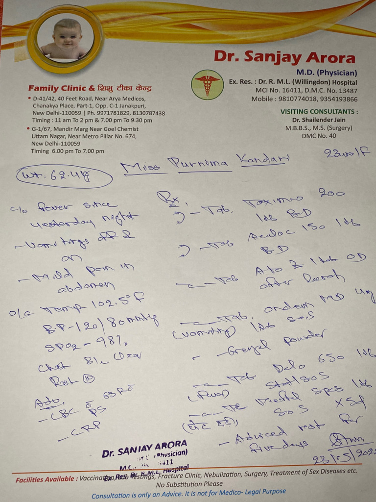Delhi Doctor Prescription Guidelines | PDF
