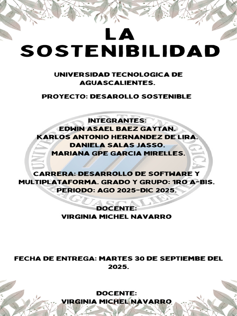 Estrategias para la Sostenibilidad Ambiental | PDF | Sustentabilidad ...