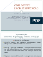 Democracia e Educação Jonh Dewey