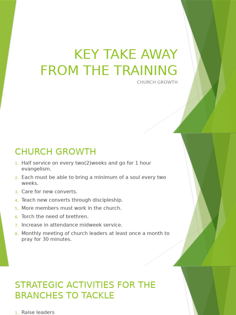 Strategies for Church Growth and Engagement | PDF