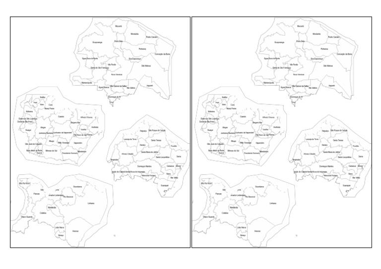 Mapa Do ES Retalhado | PDF
