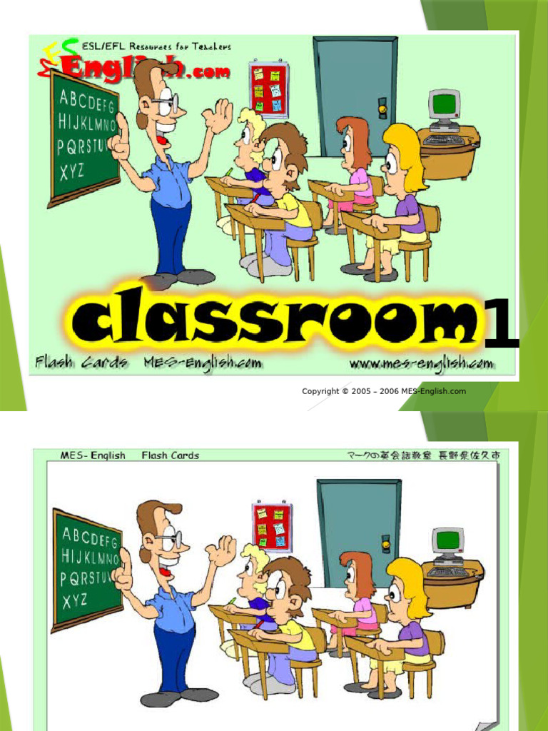 Unit 1 Classroom1 With Words | PDF