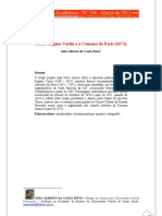 Louis-Eugène Varlin e a Comuna de Paris (1871) [João Alberto da Costa Pinto, 2011]