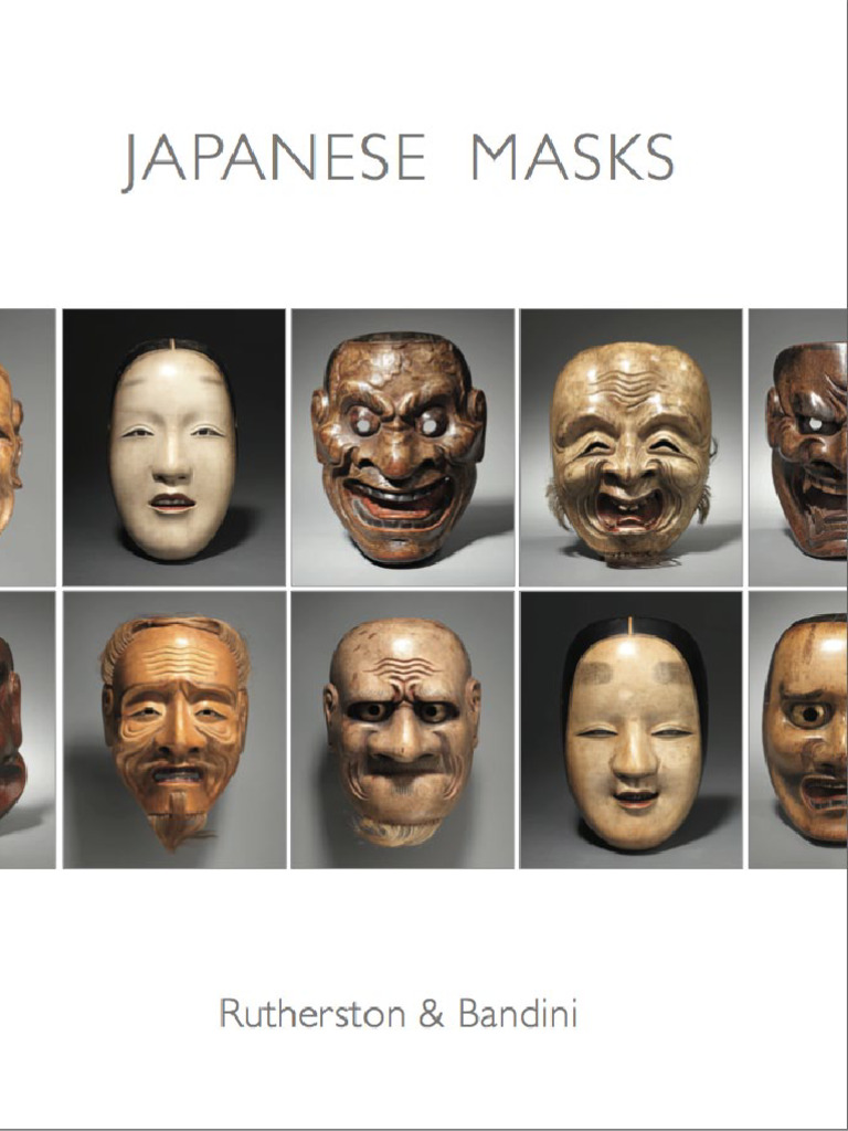 Japanese Noh Masks: History & Craftsmanship | PDF | Mask