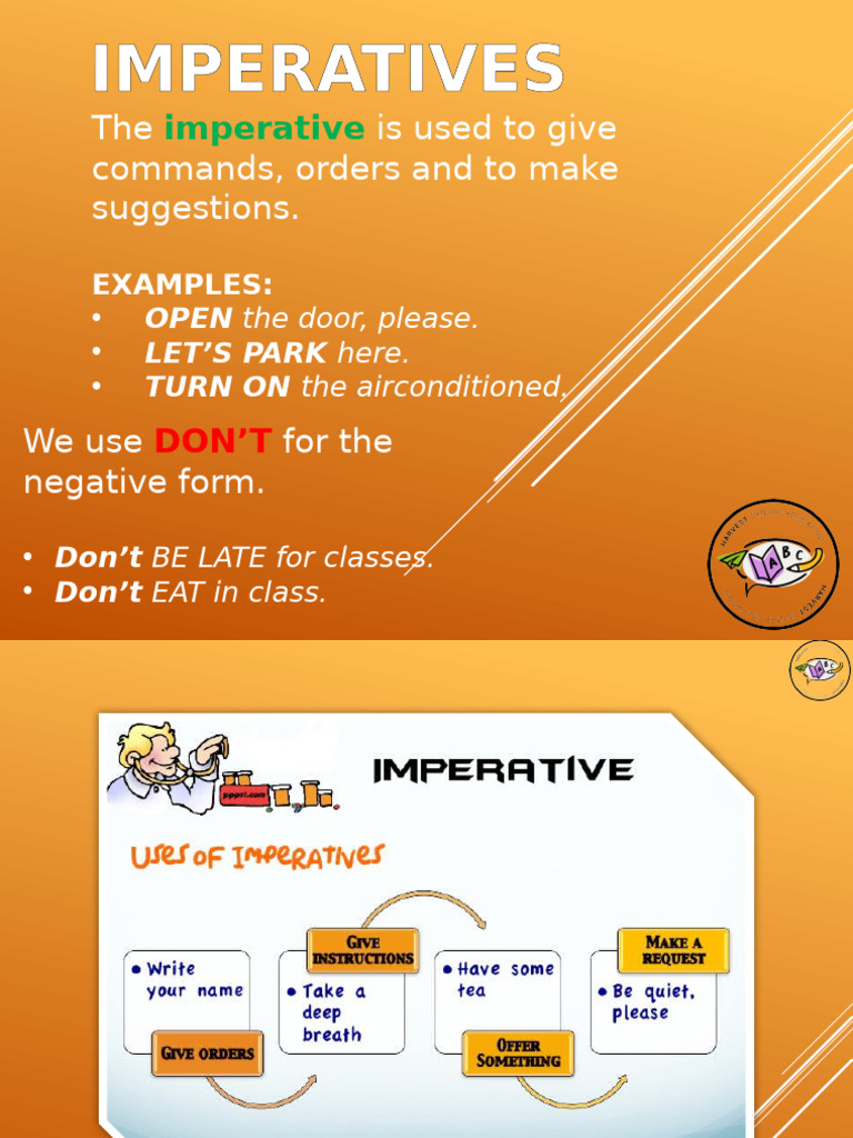Understanding Imperatives: Commands & Rules | PDF