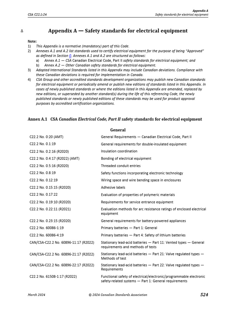 Electrical Safety Standards Overview | PDF | Electrical Connector ...