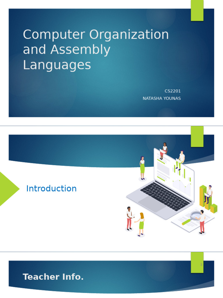 Computer Organization and Assembly Language | PDF | Boolean Algebra ...