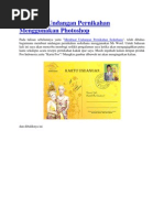 Download Membuat Undangan Pernikahan Menggunakan Photoshop by NnaSeptina Wiillstillforyoulahh SN93740954 doc pdf