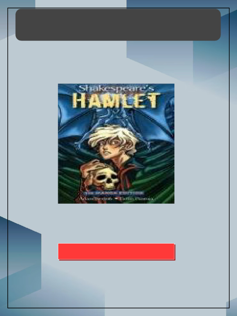 Shakespeare s Hamlet The Manga Edition William Shakespeare download ...