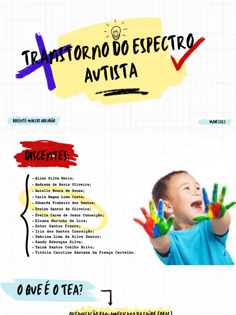 Entendendo o Transtorno do Espectro Autista | PDF | Autismo | Emoções