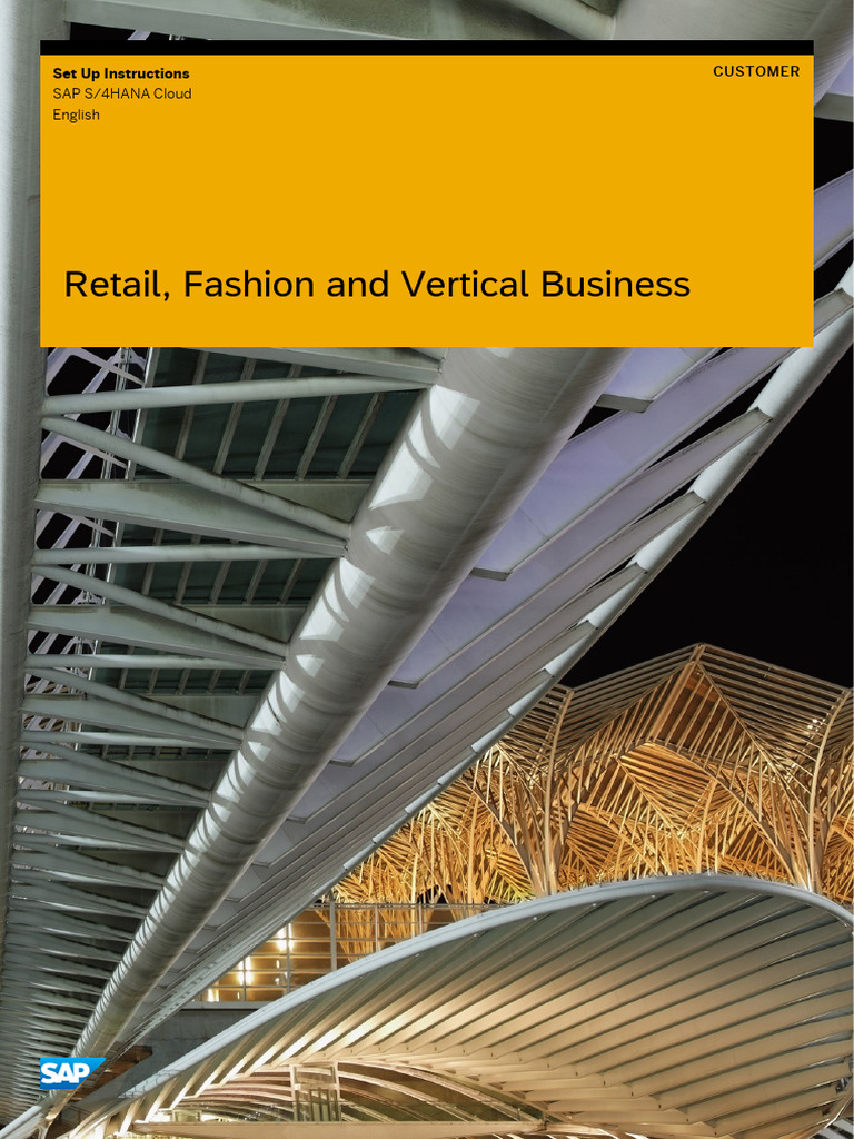 SAP Accelerator For Setting Up Retail Organizational Data and ...