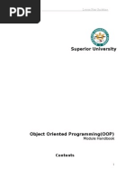 Superior University: Lesson Plan Guideline