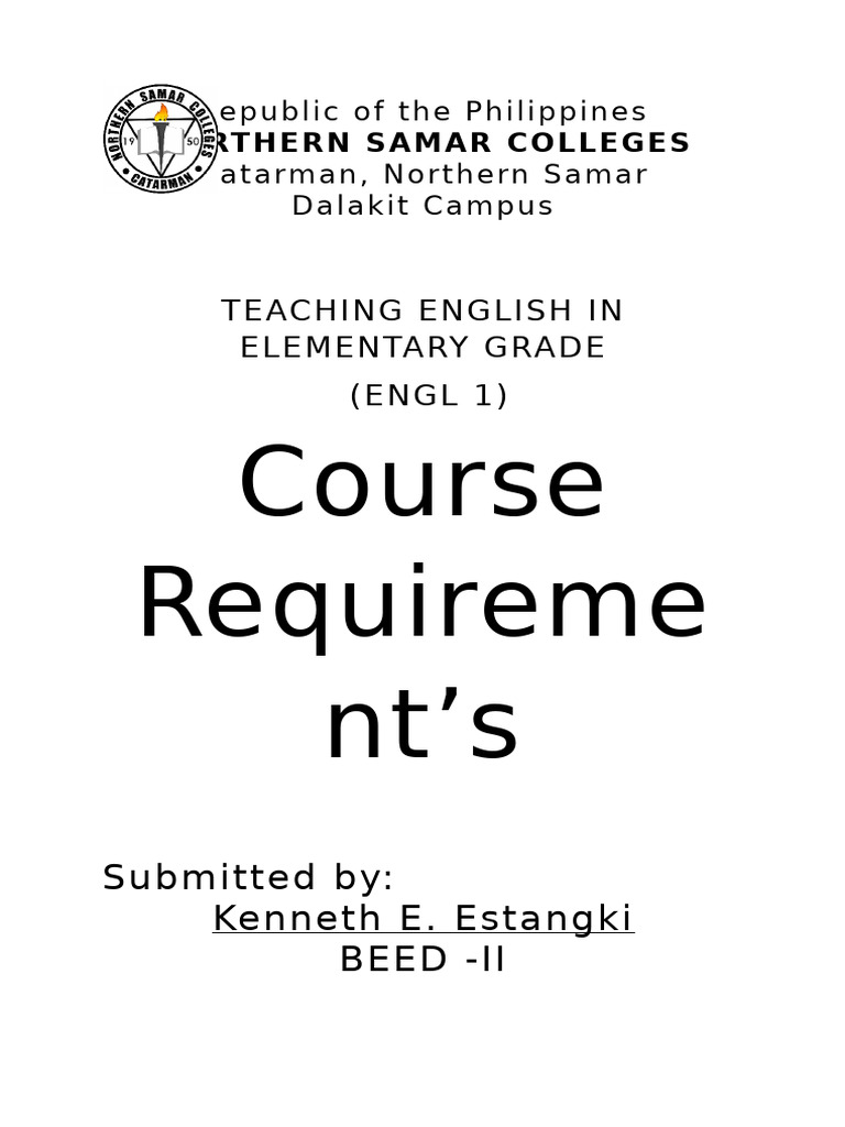 Teaching English in Elementary Grades | PDF