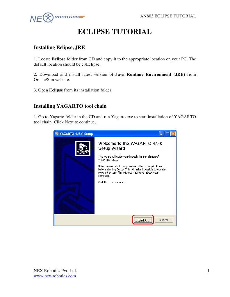 Eclipse Tutorial | PDF