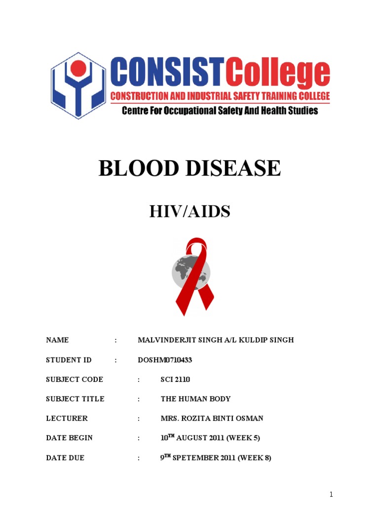 hiv aids school assignment