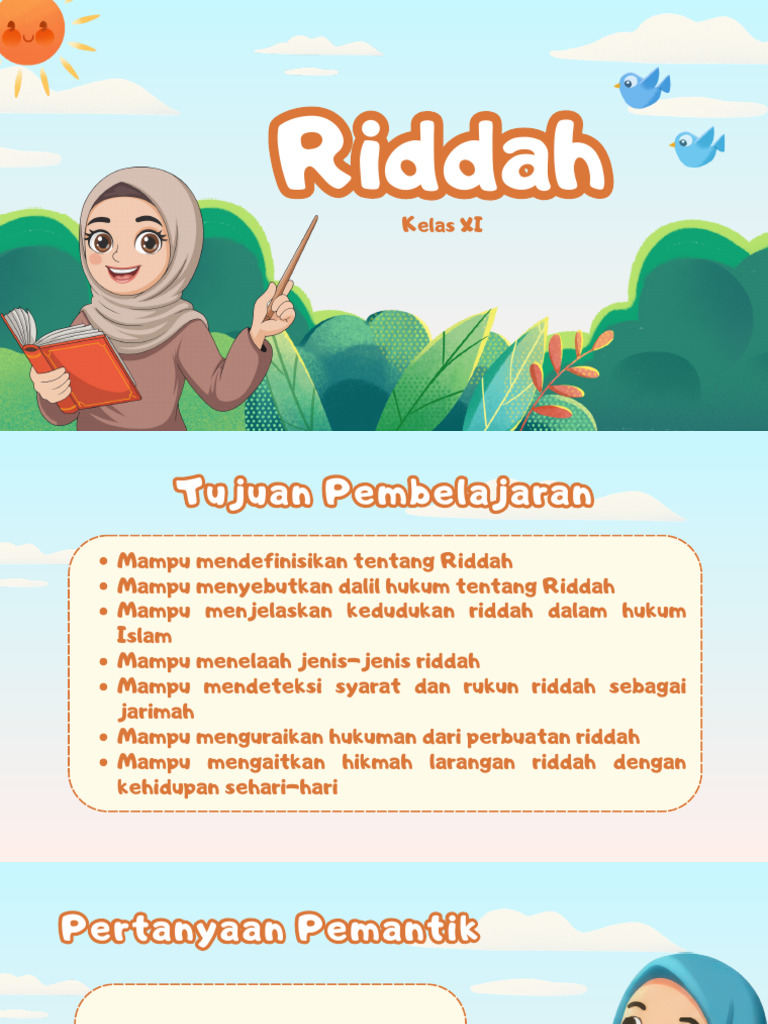 Memahami Riddah dalam Hukum Islam | PDF