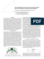 Wave-Domain Adaptive Filtering For Acoustic Human-Machine Interfaces Based On Wavefield Analysis and Synthesis