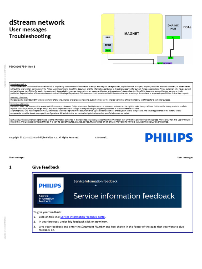 Philips CSIP Level 2 User Guide | PDF | Proprietary Software | Menu ...