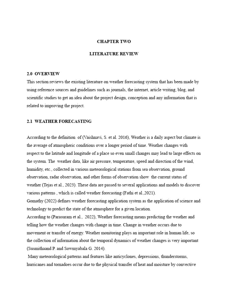 Weather Forecasting System Overview | PDF | Numerical Weather ...