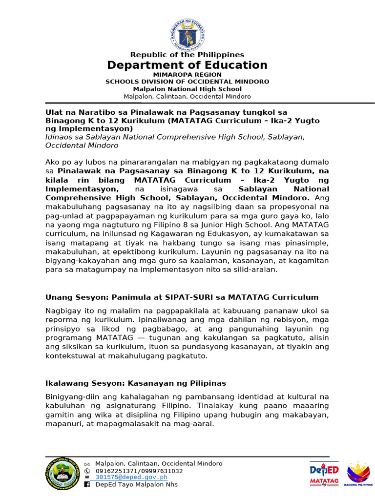 Narrative-Mam Dulz (AutoRecovered) | PDF