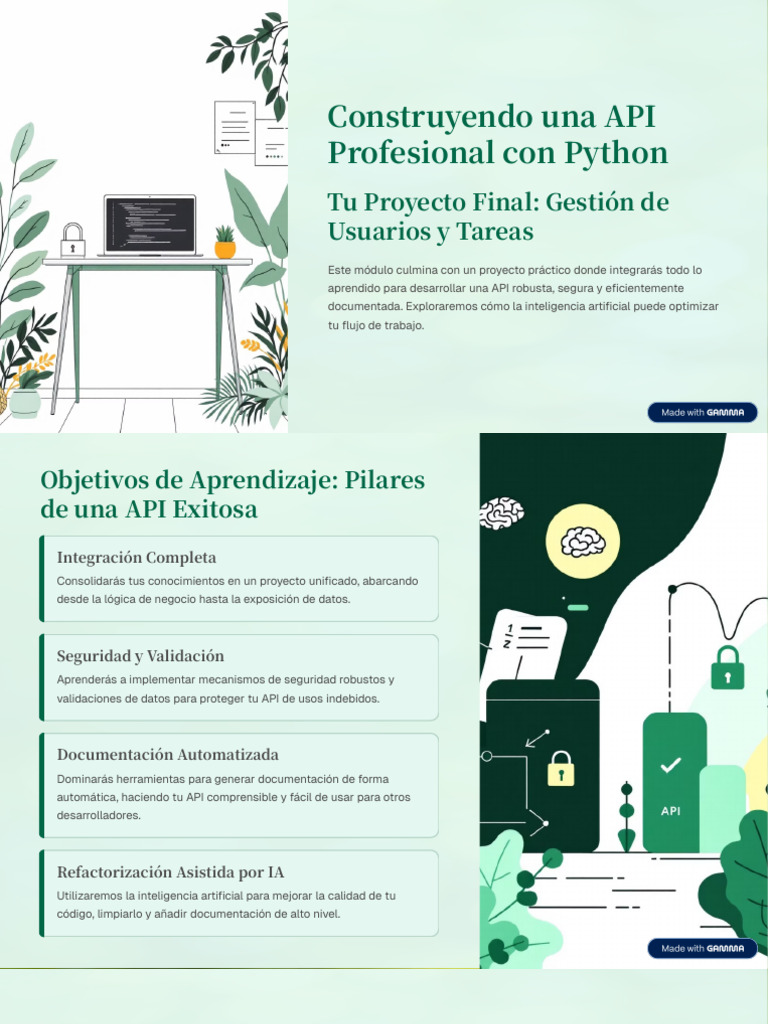 API Profesional en Python: Proyecto Final | PDF | Inteligencia ...