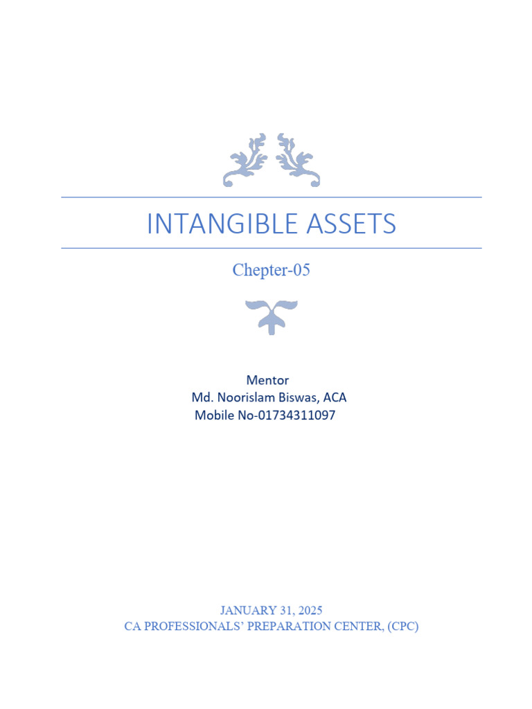 IAS 38 Intangible Assets Overview | PDF | Intangible Asset | Expense