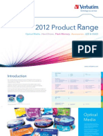 Verbatim Product Catalogue Feb 2012