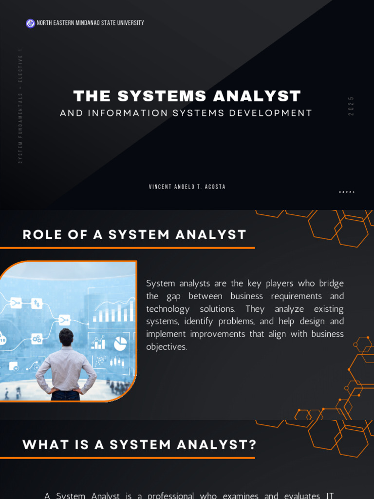 Role of System Analysts in IT Solutions | PDF | Software Development ...