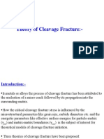Theory Cleavage Fracture