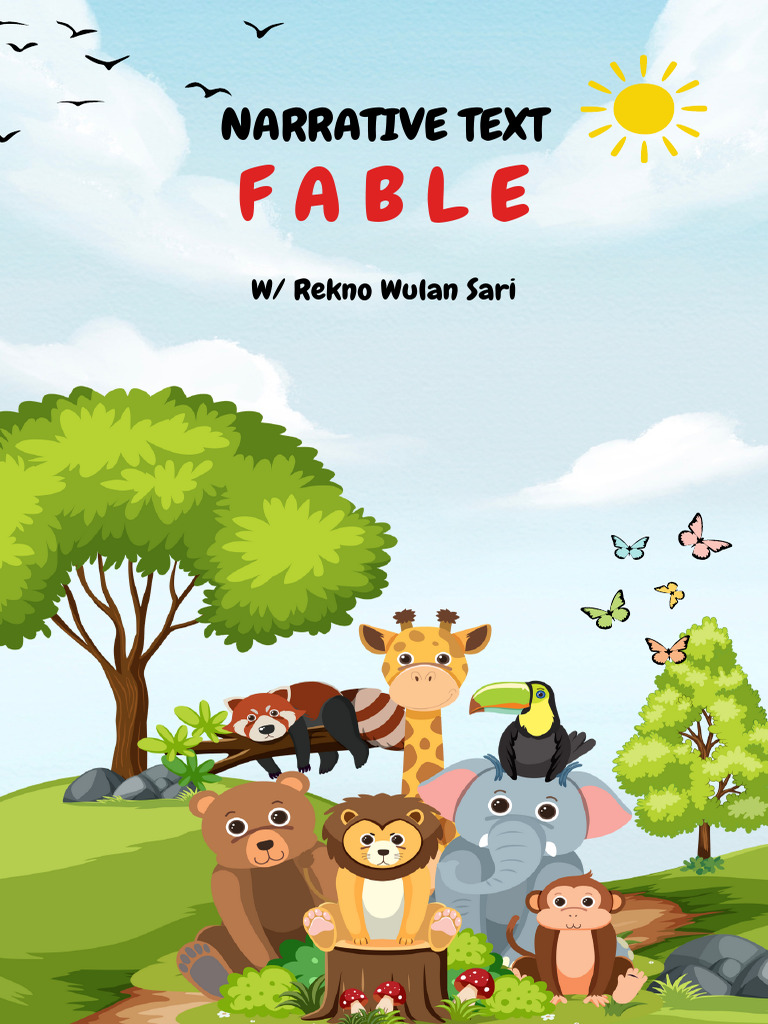Understanding Fables in Narrative Text | PDF | Narrative | Fable